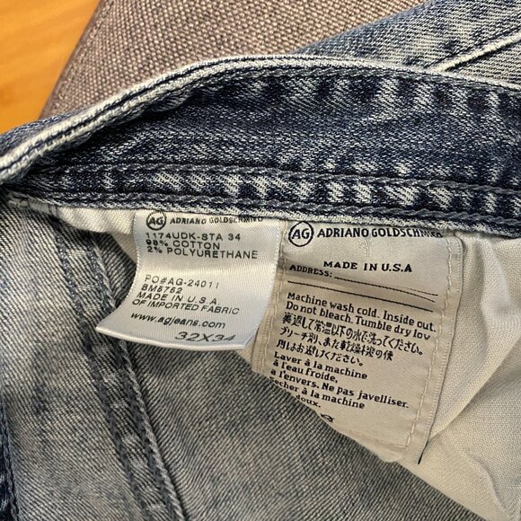 Men’s AG Goldschmied The Graduate Jeans Style 1174UDK | Size 32"x34" - Picture 4 of 5